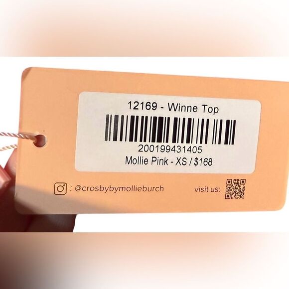 NEW CROSBY BY MOLLIE BURCH winne top in mollie pink - Picture 6 of 6